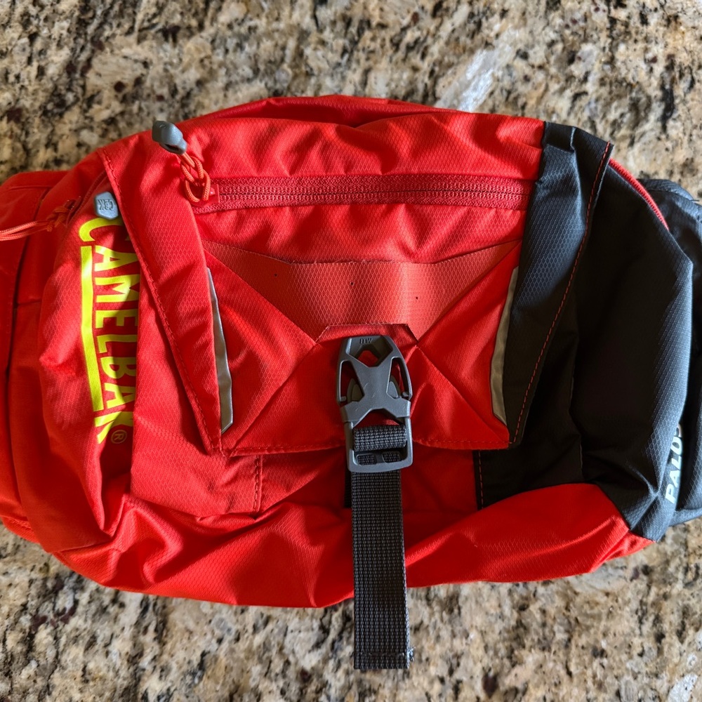 CamelBak Red and Black Belt Bag with Adjustable Strap
